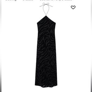 Anine Bing | Leanne Halterneck Maxi Dress